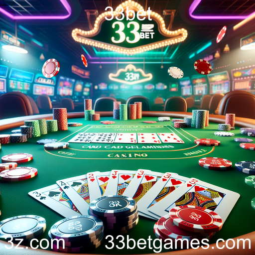 Mergulhe na Diversão dos Jogos de Cartas no 33bet